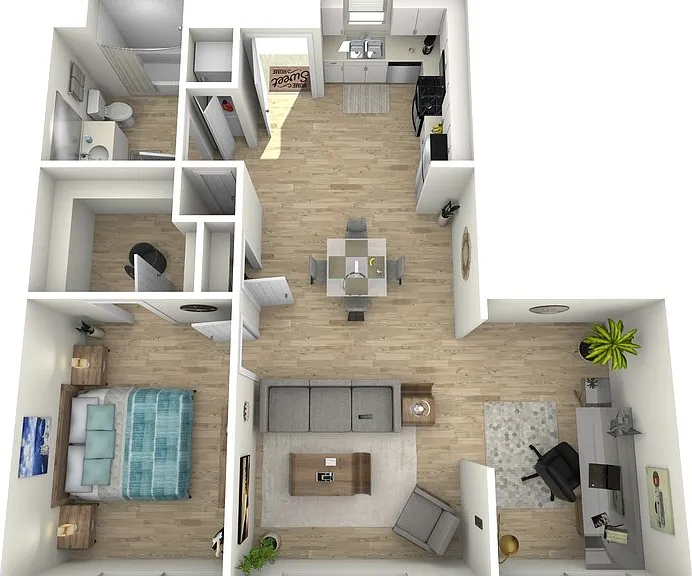 Plan 5 Floorplan Diagram