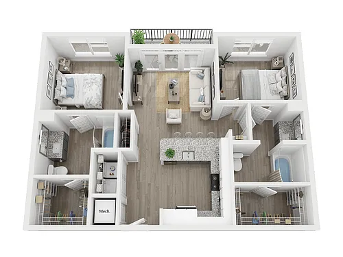 Floor plan B11