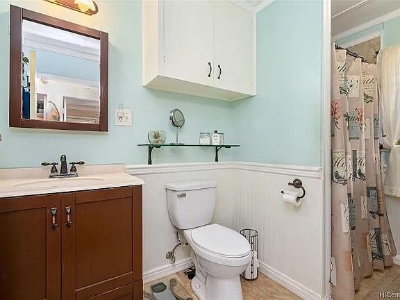 Recently renovated bathroom