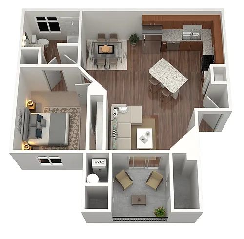 Floor plan Belle Meade