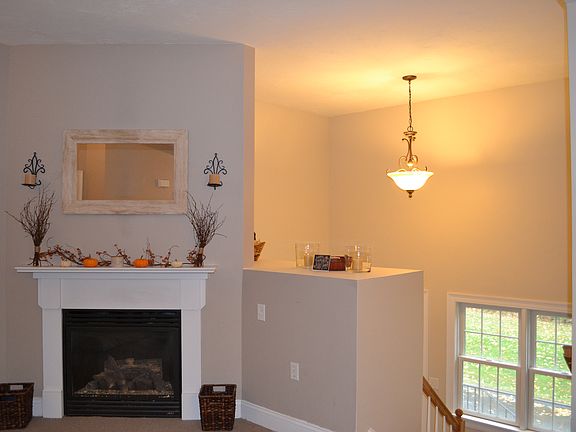 Foyer and Fireplace
