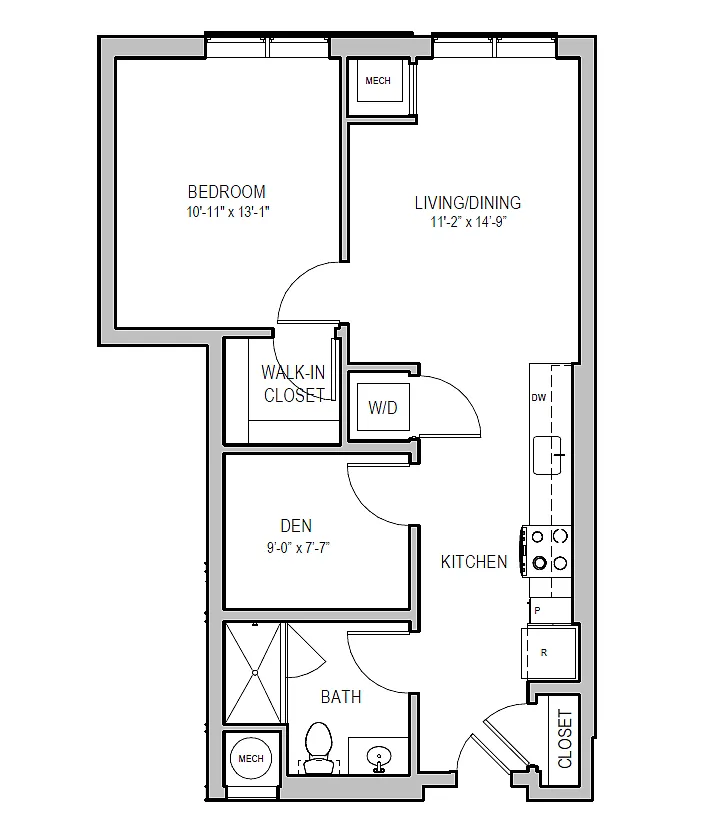 Floor plan A27D