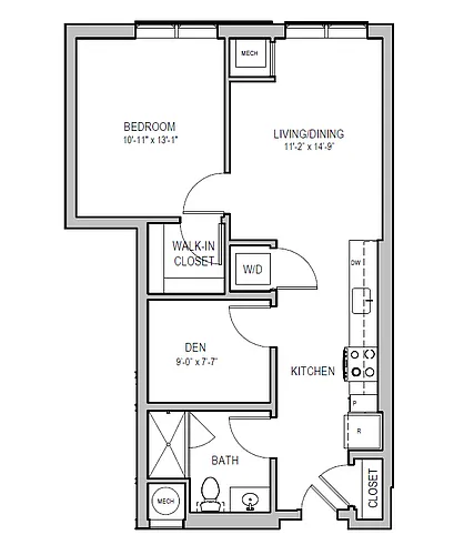 Floor plan A27D