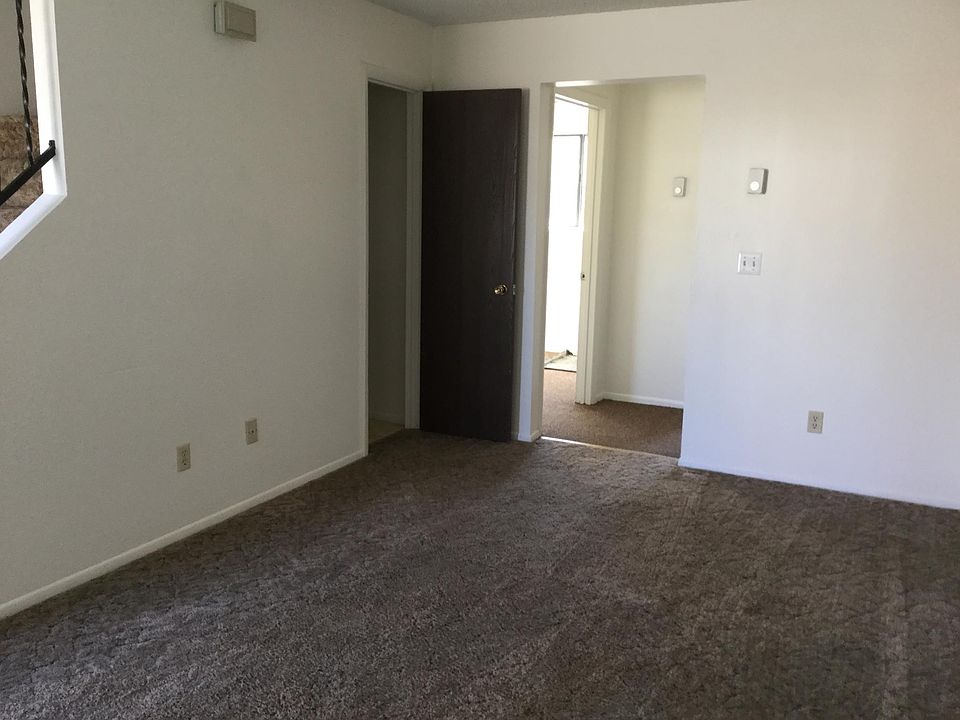 Living room and storage under stairs