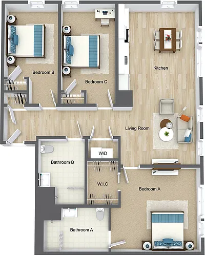 Floor plan C3