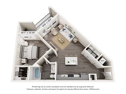 Floor plan Desert