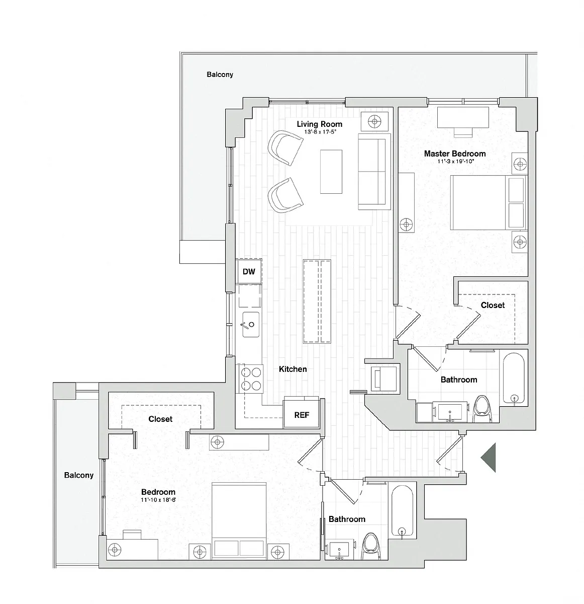 Floor plan B1