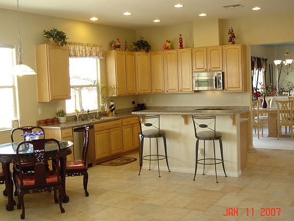 Kitchen from family room