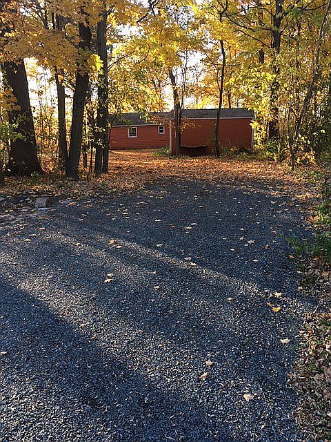 View from access road