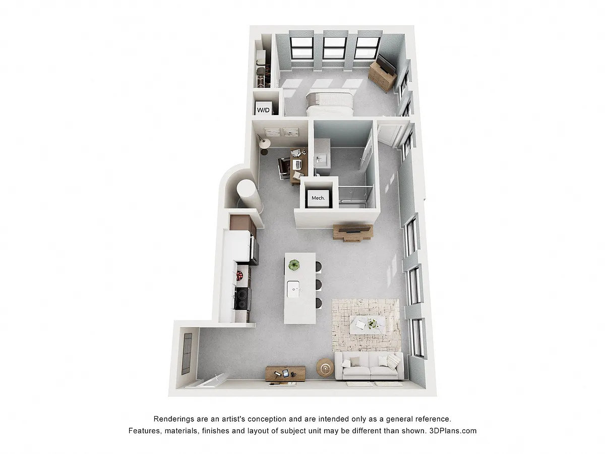 Floor plan Stander