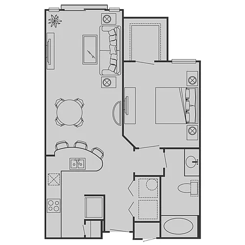 Floor plan A1