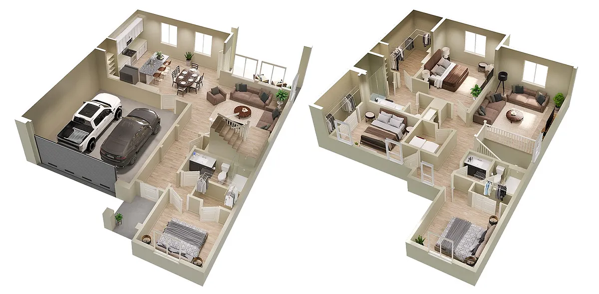 Floor plan Valencia (4x3)