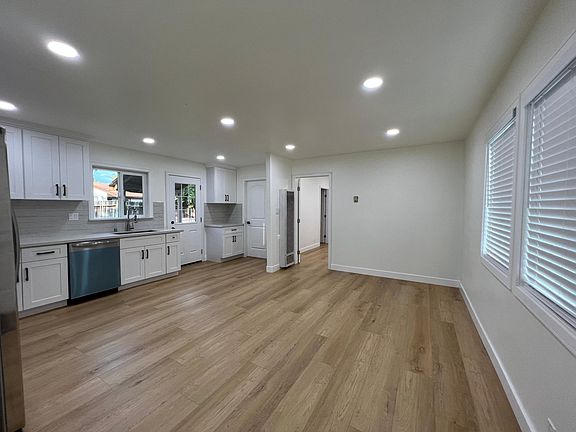 living room and kitchen