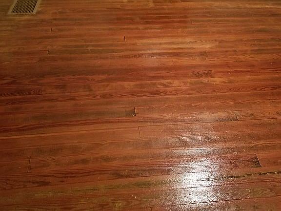 Almost all floors sanded