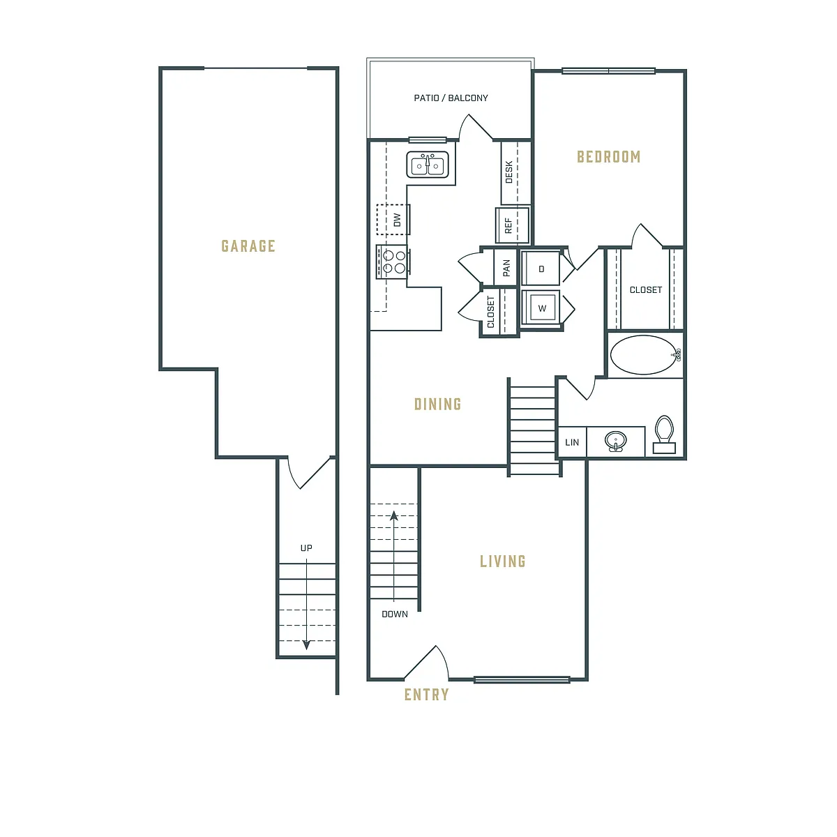 Floor plan A3TH-FR