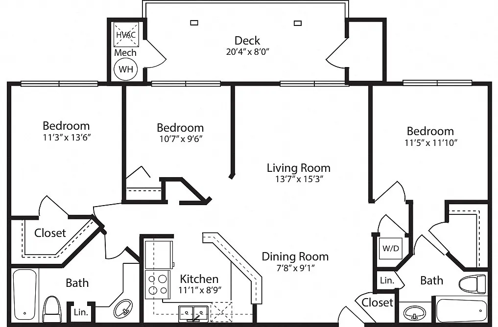 Floor plan C1