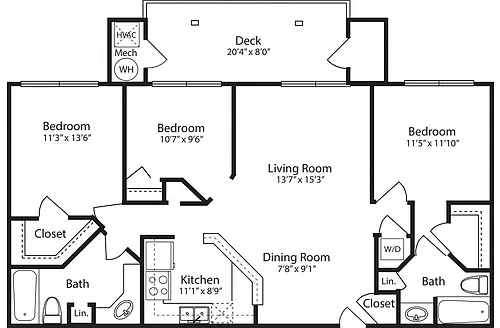 Floor plan C1
