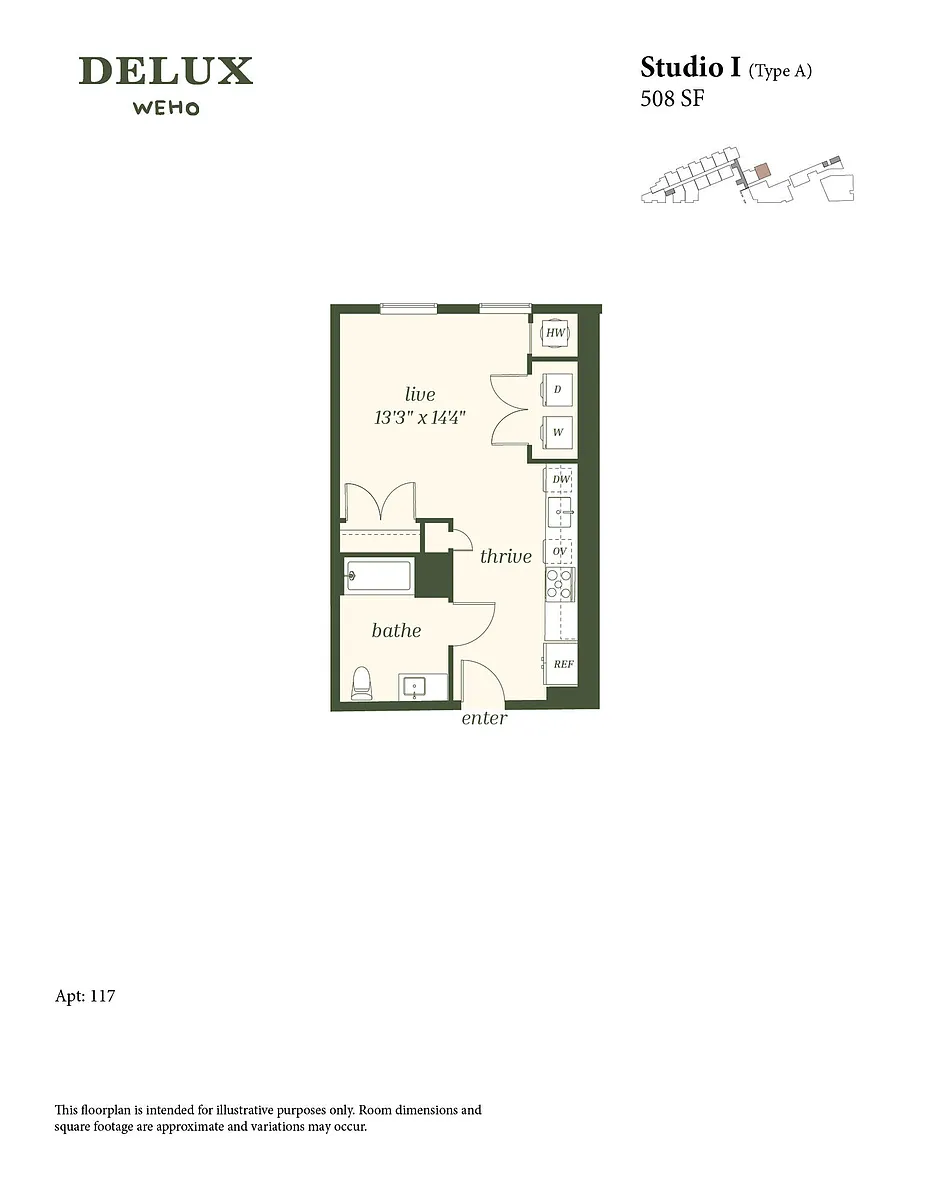 Floor plan S6