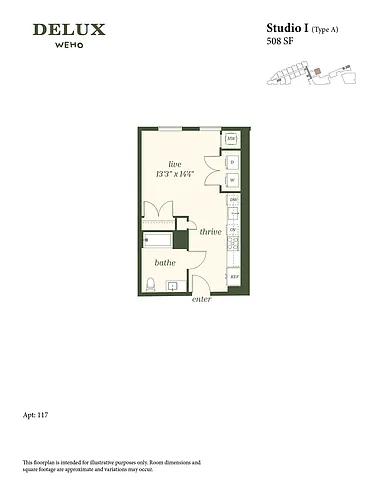 Floor plan S6