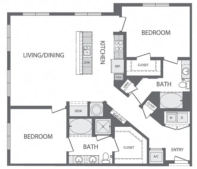 Floor plan M