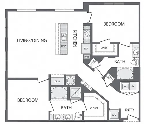 Floor plan M
