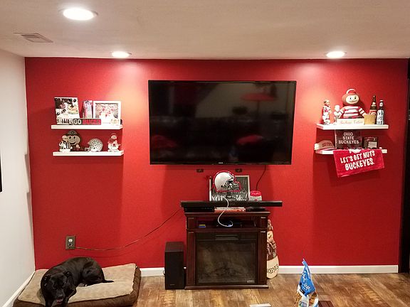 Basement has all new wiring