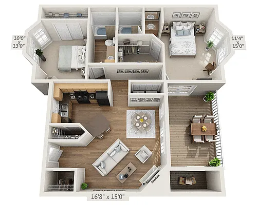 Floor plan Steeplechase