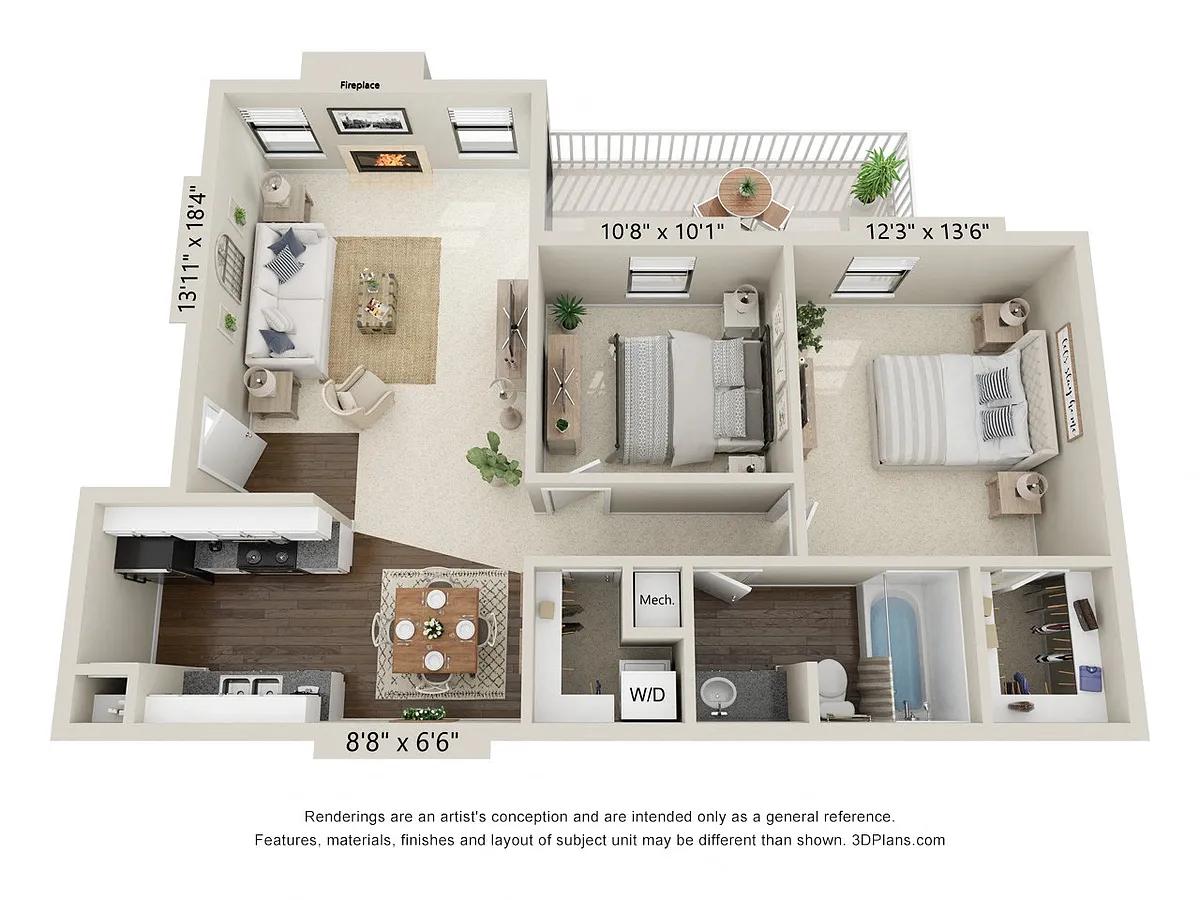 Floor plan The Westfield