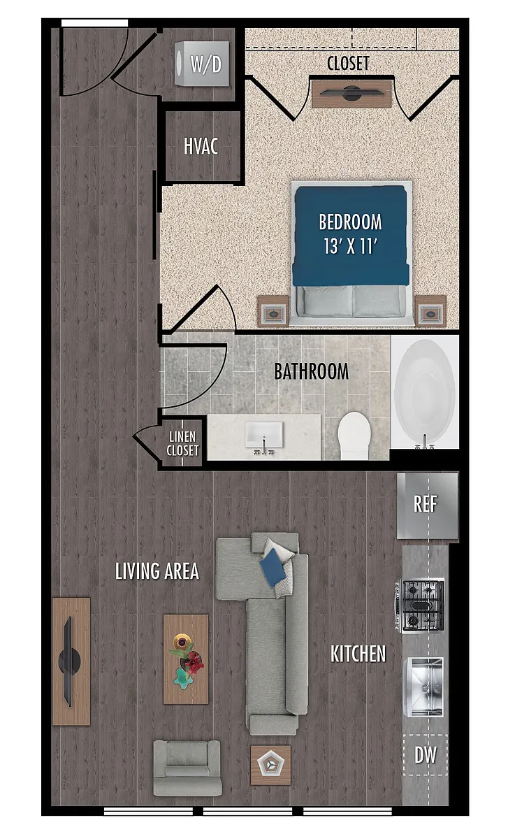 Floor plan E3-Studio
