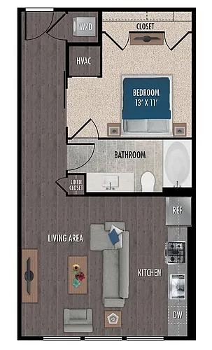 Floor plan E3-Studio