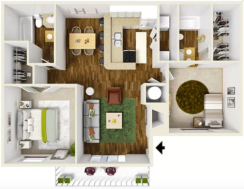 Floor plan B1