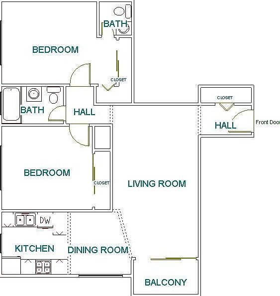 2nd image of 1378 Hilda Ave #103A