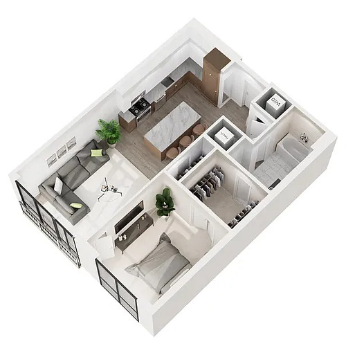 Floor plan 1A.1A