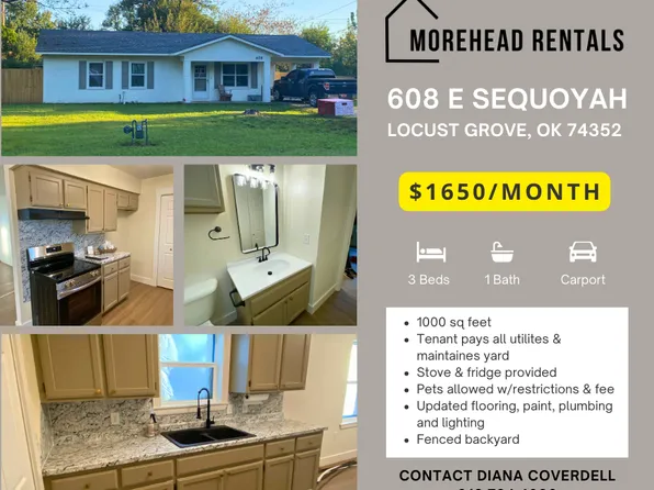 608 E Sequoyah St, Locust Grove, OK 74352