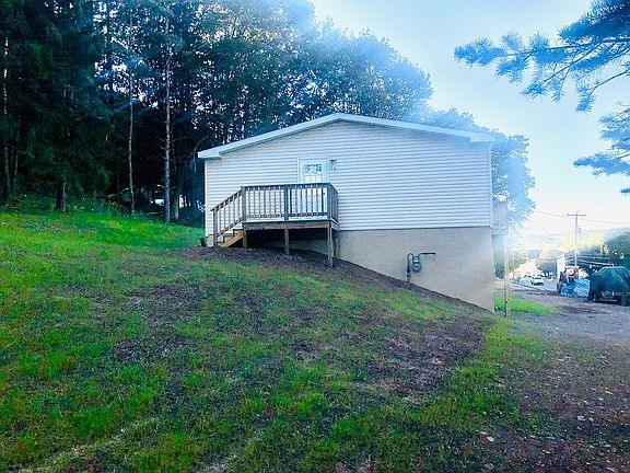 Left side of house 