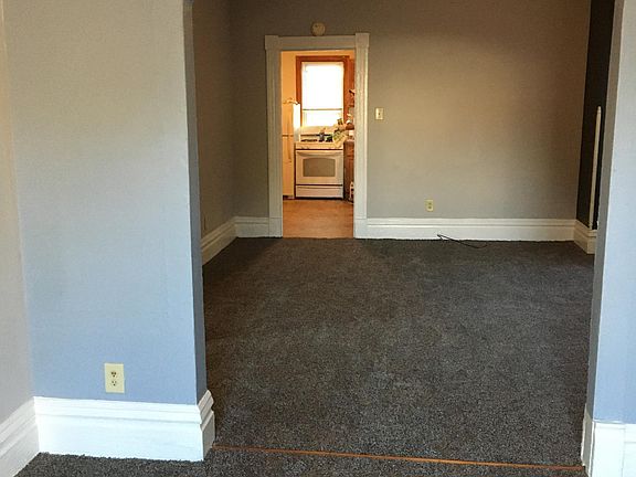 Living room, dining room, into kitchen