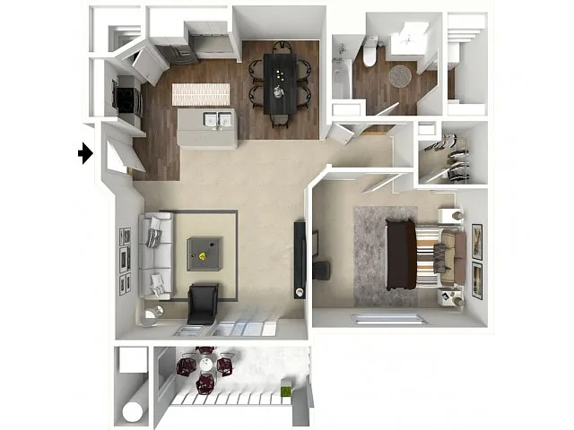 Floor plan Astoria