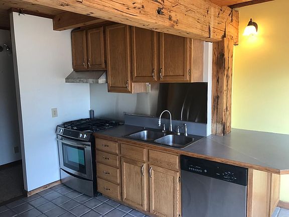 new stainless oven/range, hood and backsplash...