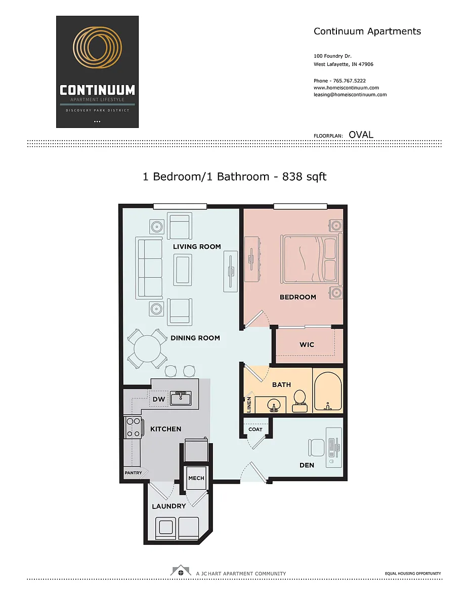 Floor plan Oval U9