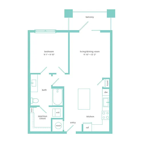 Floor plan A1 1/1