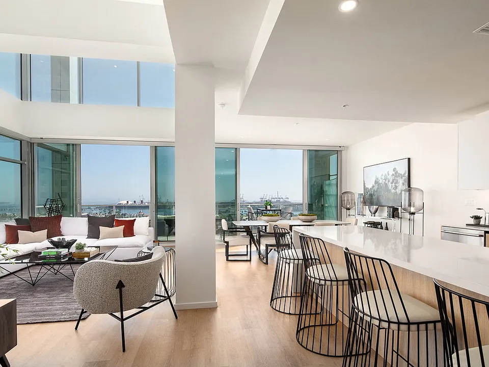 200 West Ocean Living Room