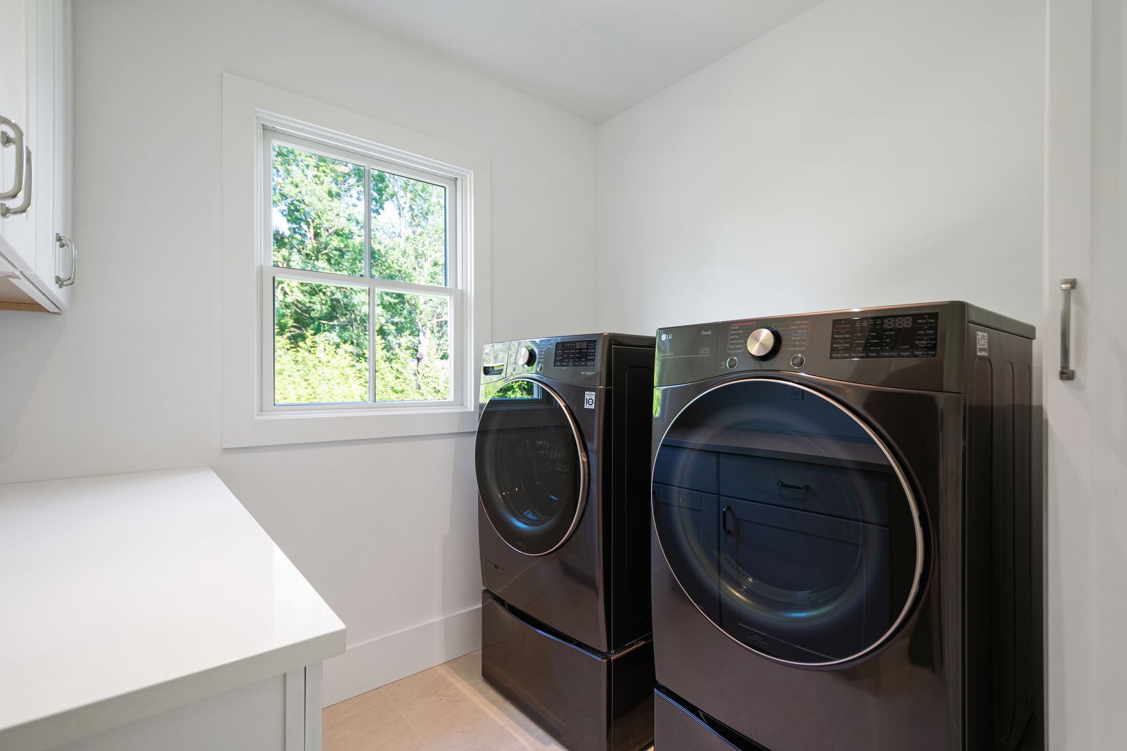  Laundry Room with New Washer Dryer
