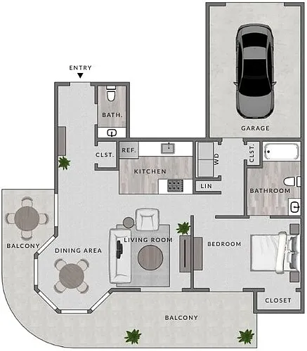 Floor plan A3 - 1X15