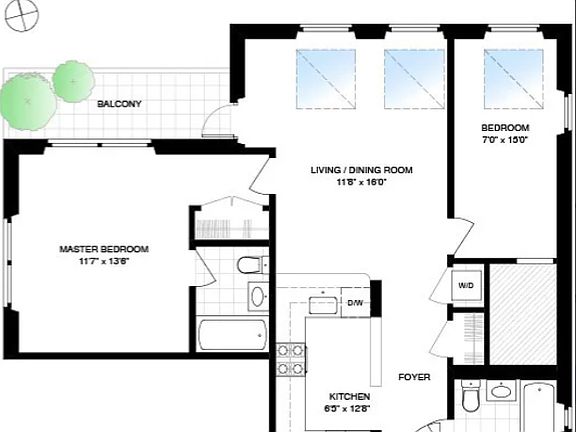 2nd image of 25 Bergen St APT 5C