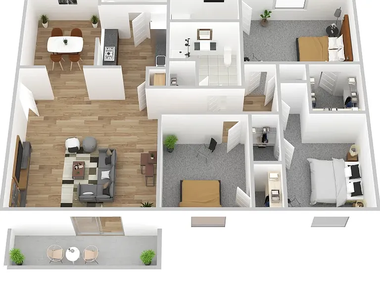 The Crescent Floor Plan The Crescent Floor Plan