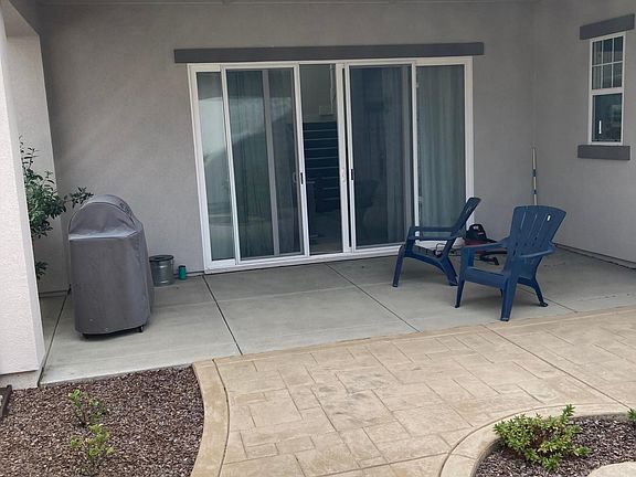Patio area off of living room