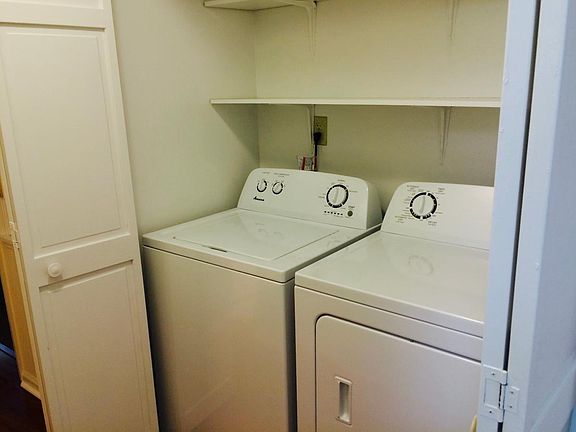Laundry closet