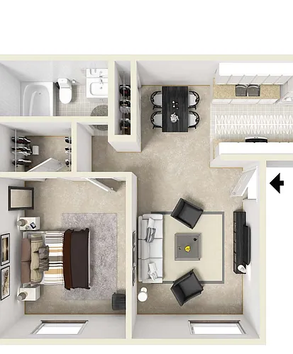 Floor plan The Juniper