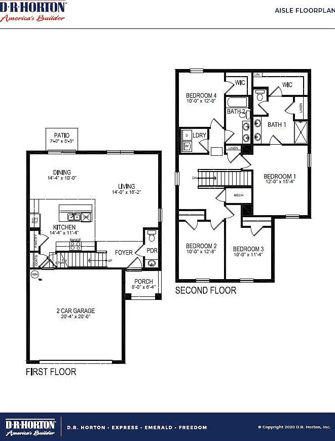 4 bed, 2.5 bath, 2007 sqft, $2,450 — Photo 2
