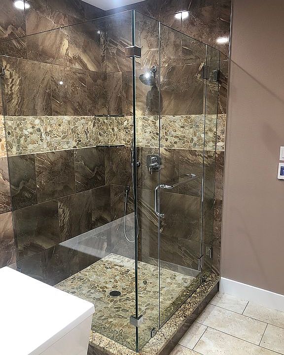 Master bath shower